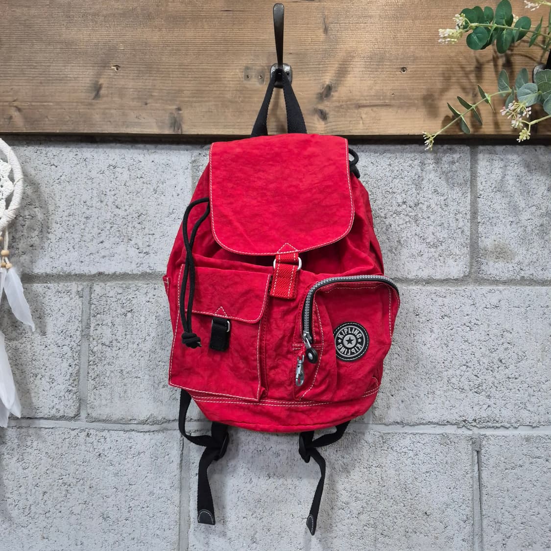 키플링 멀티 포켓 복조리백팩 상품이미지1