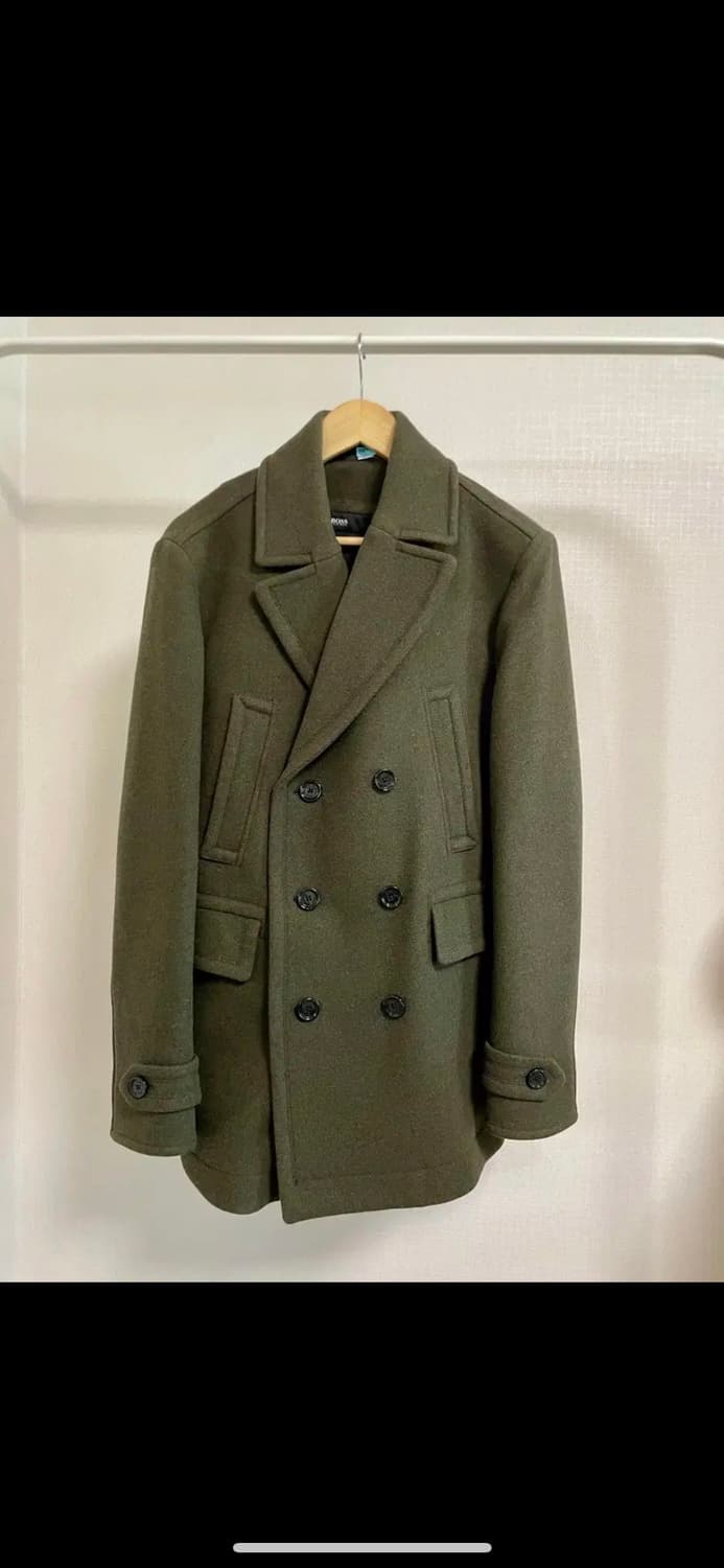 Hugo boss 남성 카키색 피코트 50 상품이미지1