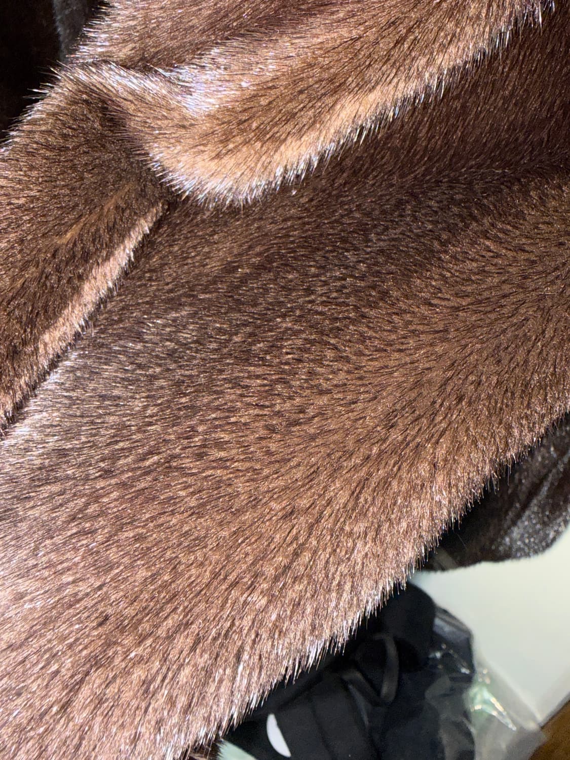 크리스찬 오자르 블랙그라마 밍크모피 코트 상품이미지7