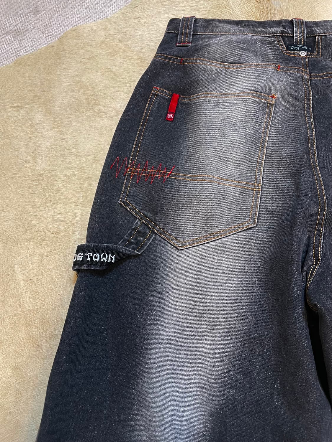 도그타운 와이드흑청 상품이미지4