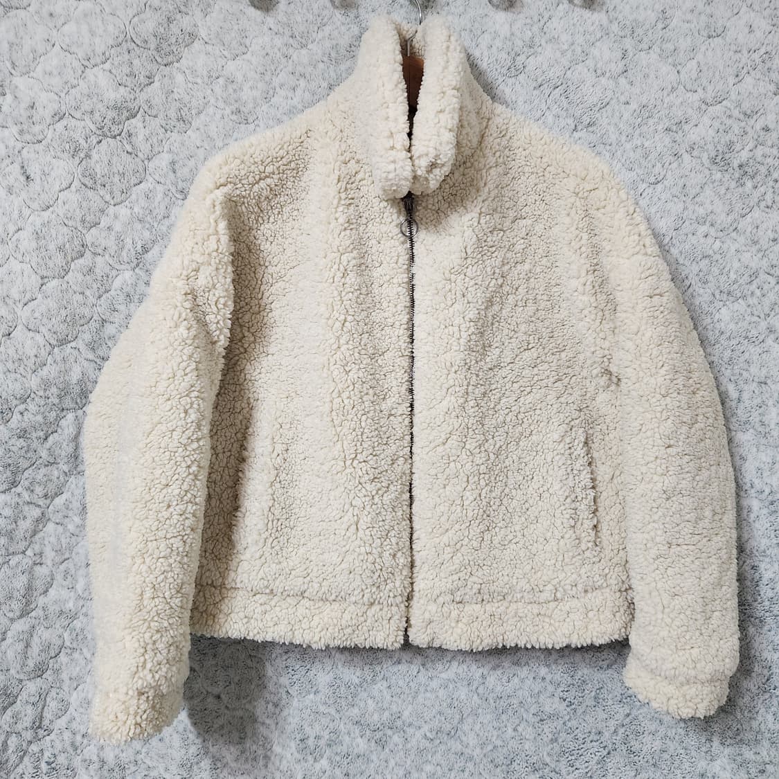 H338 [M] 자라 여성 뽀글이 점퍼
 상품이미지1