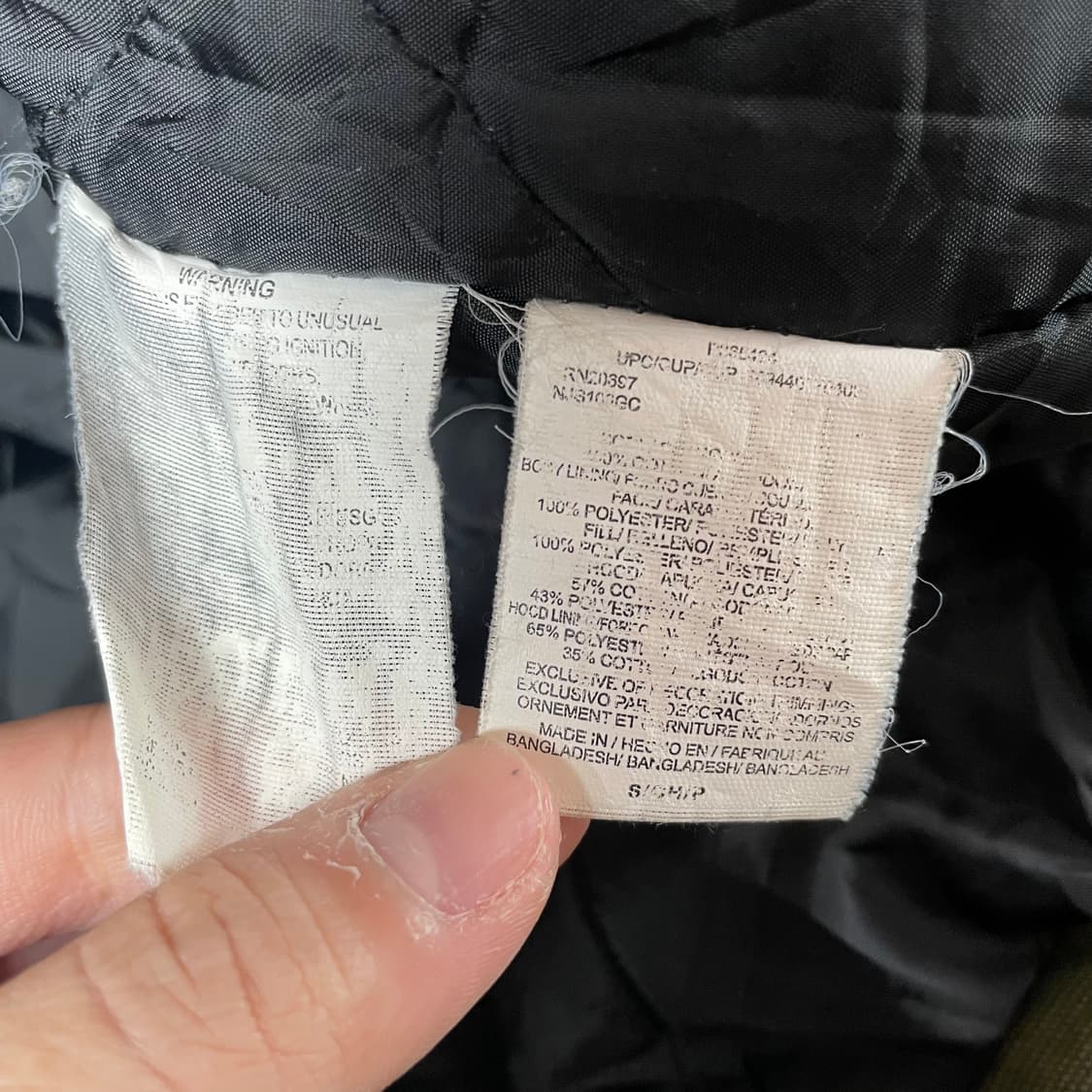 디키즈 OG 투포켓 카키 후드 워크 자켓 S 상품이미지5