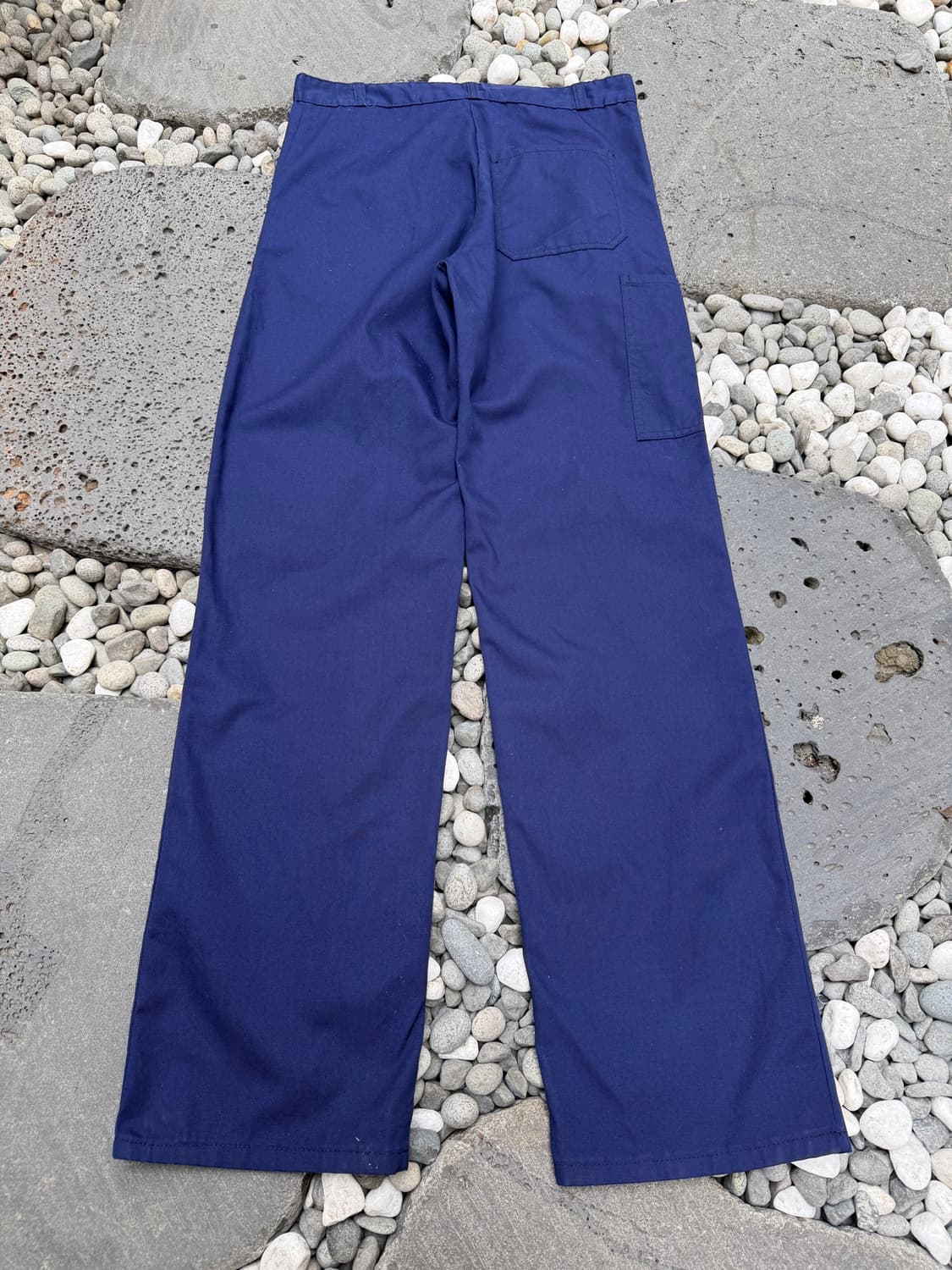 1990s ERGOS FRENCH NAVY BLUE 프렌치워크팬츠 상품이미지2