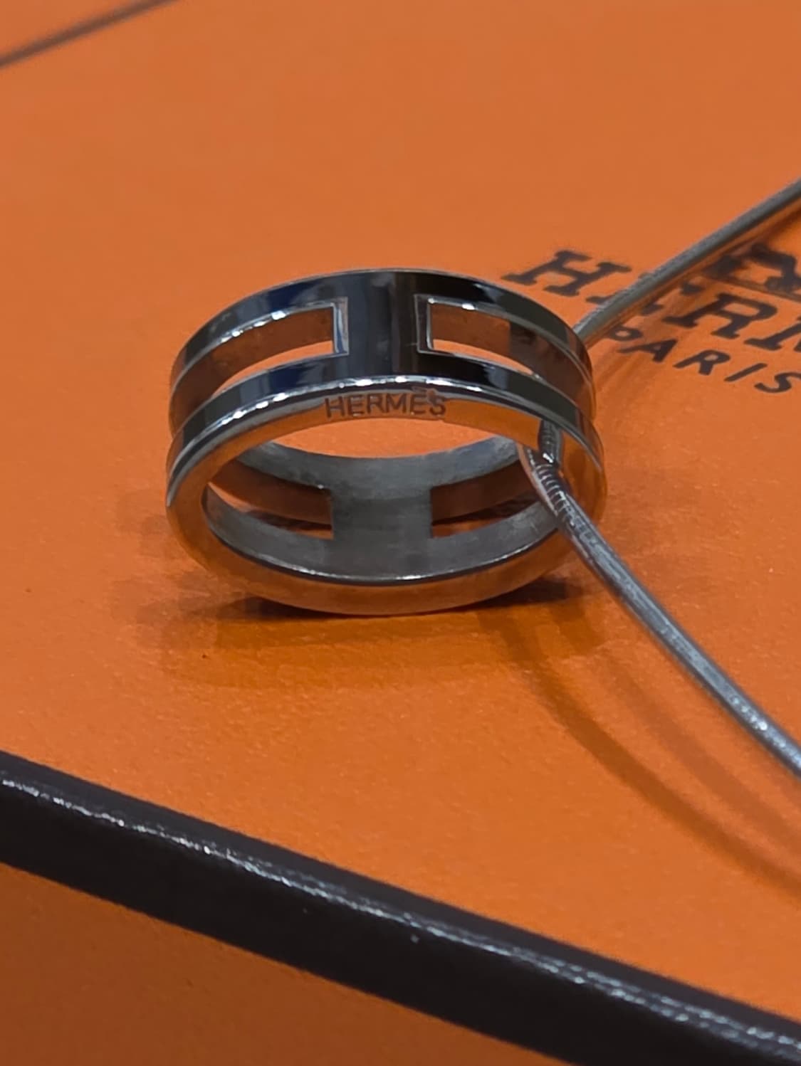 에르메스 팝아슈 레귤러사이즈 블랙 실버 상품이미지5