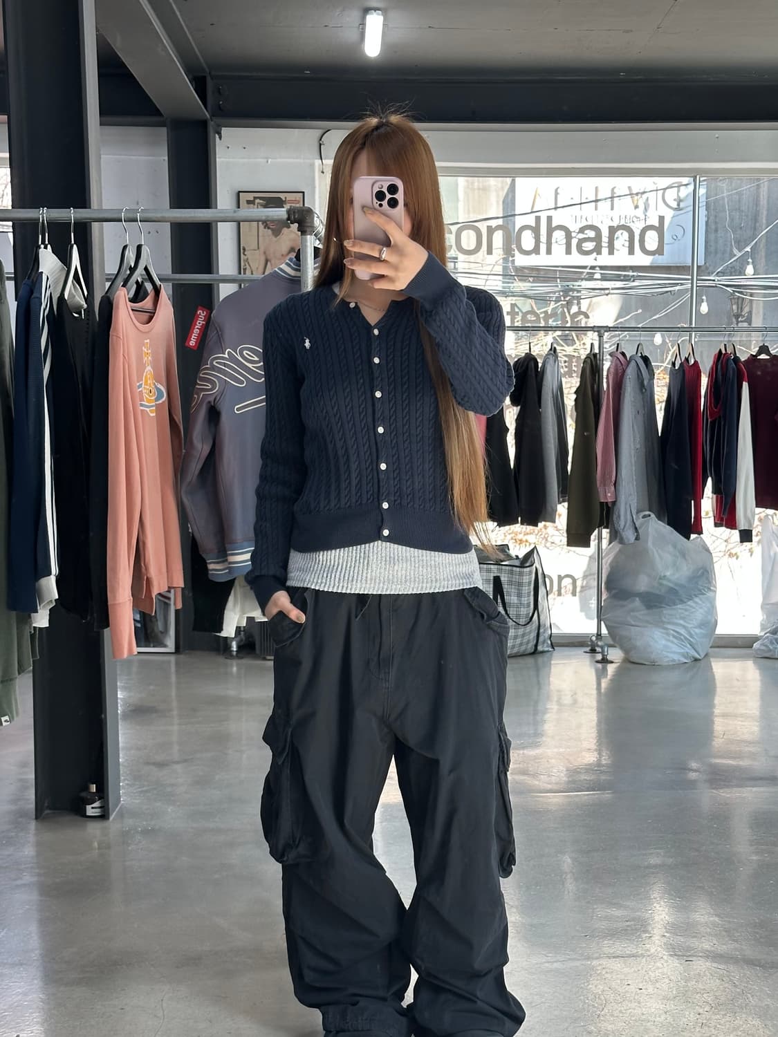 폴로랄프로렌 케이블 꽈배기 가디건 상품이미지3