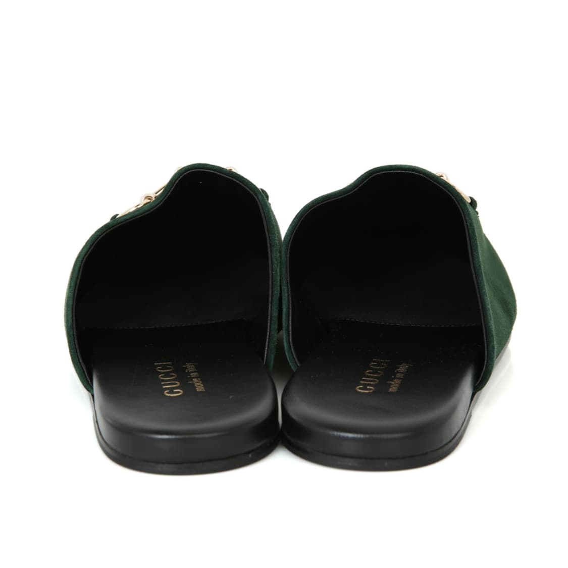 구찌 홀스빗 블로퍼 스웨이드 라운드 토 뮬 슬리퍼 850140 상품이미지4