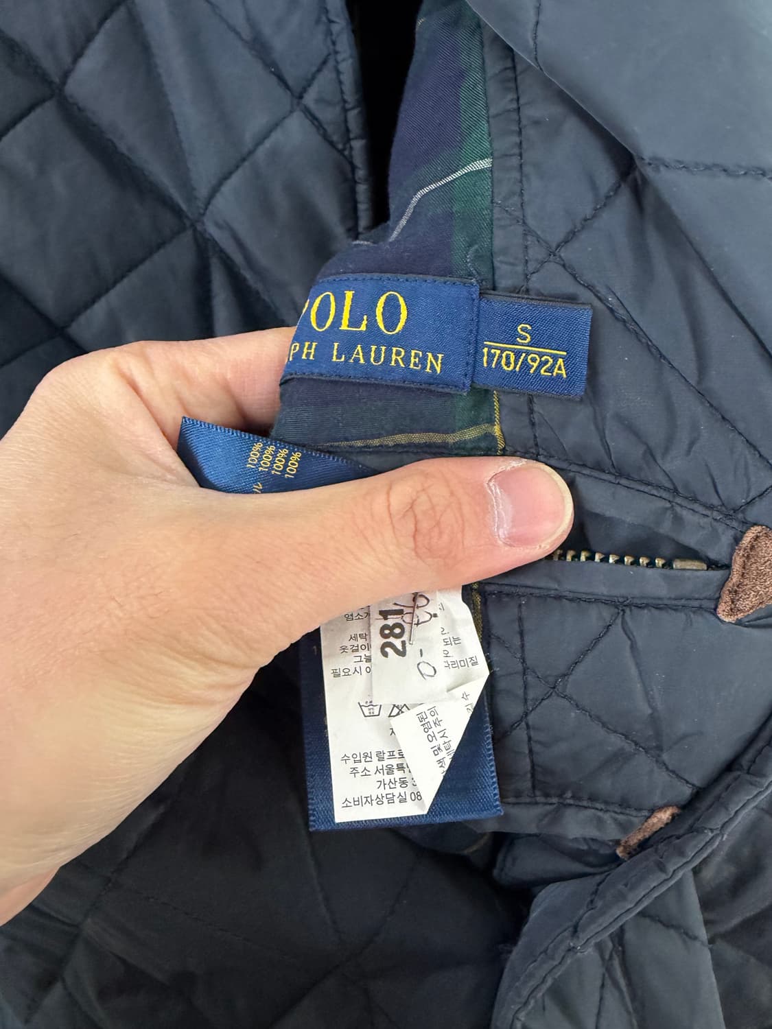 폴로 폴로랄프로렌 폴로자켓 퀼팅자켓 퀄팅자켓 폴로퀼팅자켓 상품이미지6