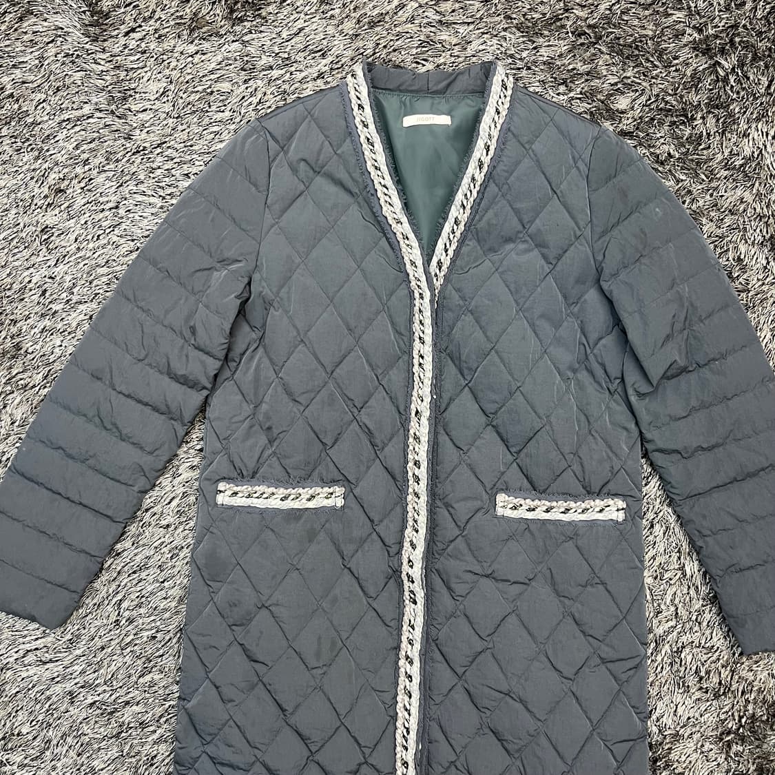 지고트 여성 롱 구스다운 경량패딩 (85-88-155) 상품이미지2