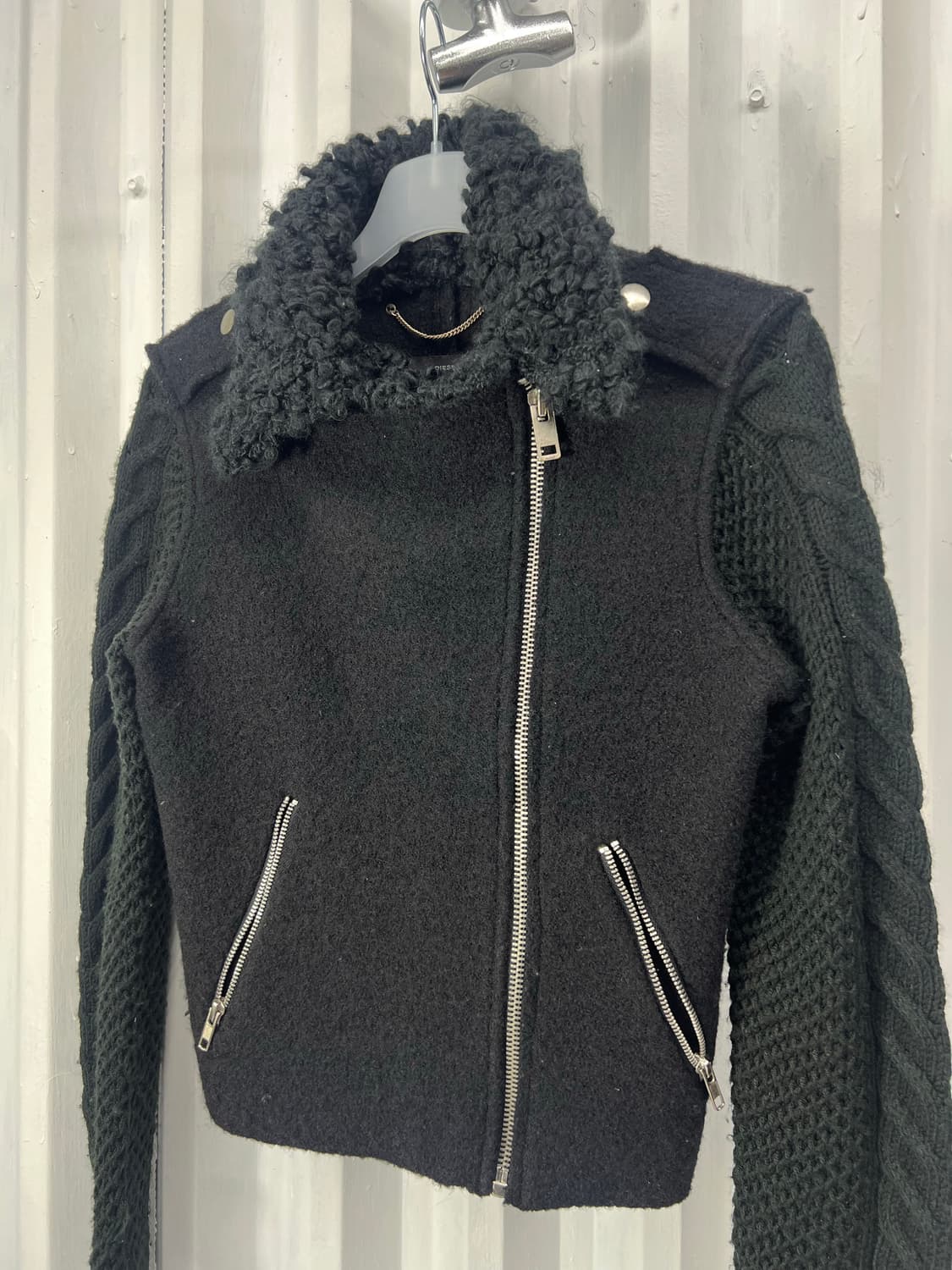 Diesel 축융 라이더자켓 상품이미지7