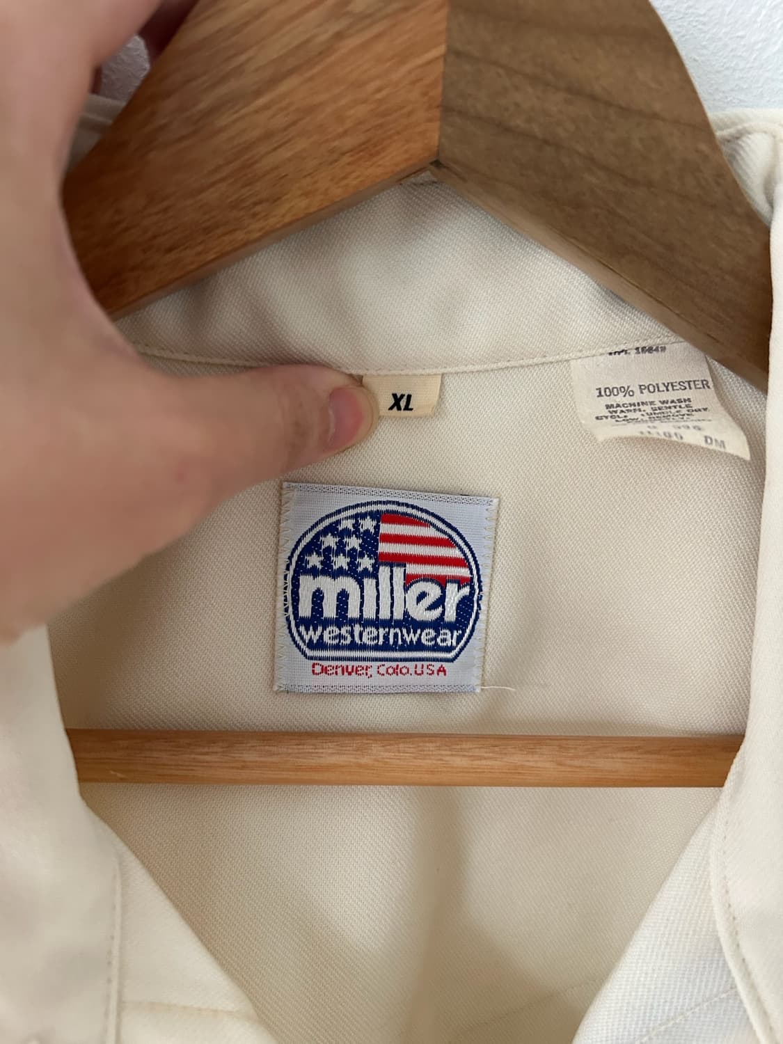 70-80's Miller Western Wear  Shirt. 상품이미지3