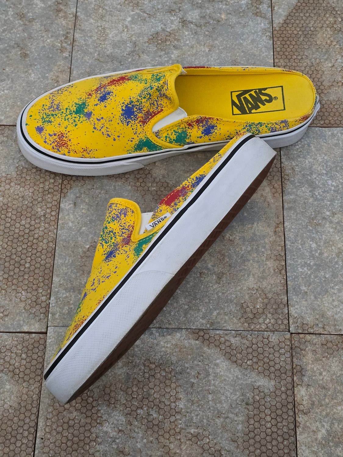 (255)반스 클래식 슬립온 뮬 오버 스프레이 상품이미지3