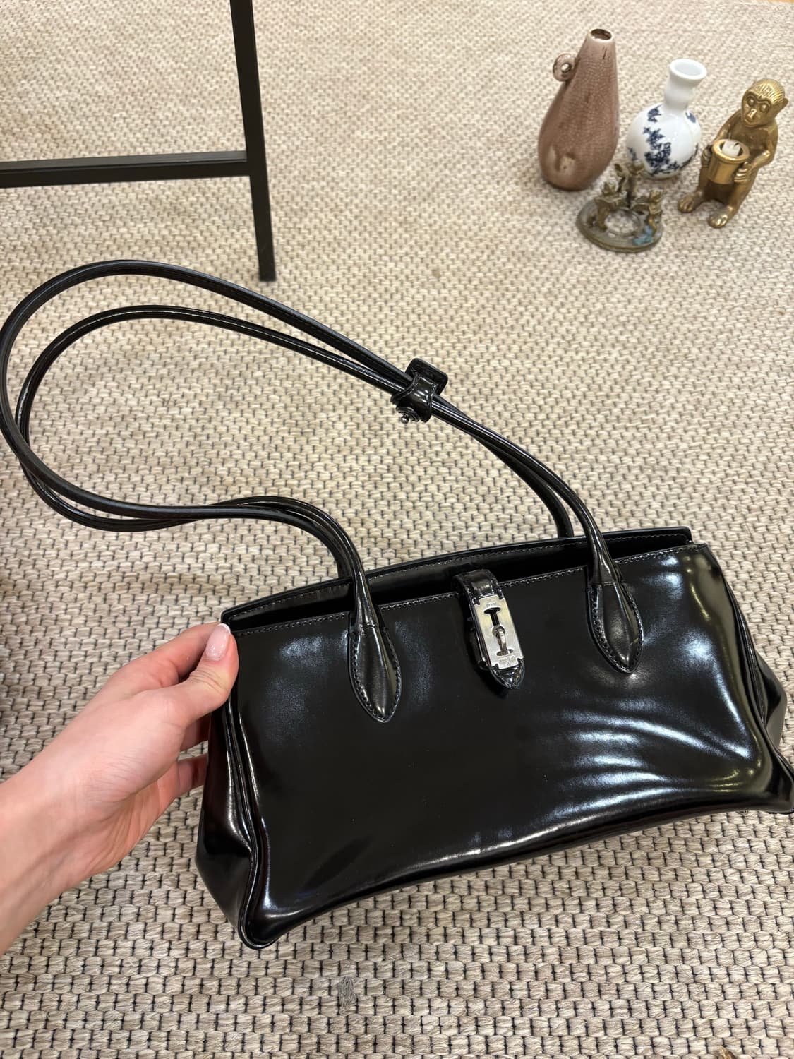 분크 토크 트로피 숄더백 M 블랙  상품이미지1