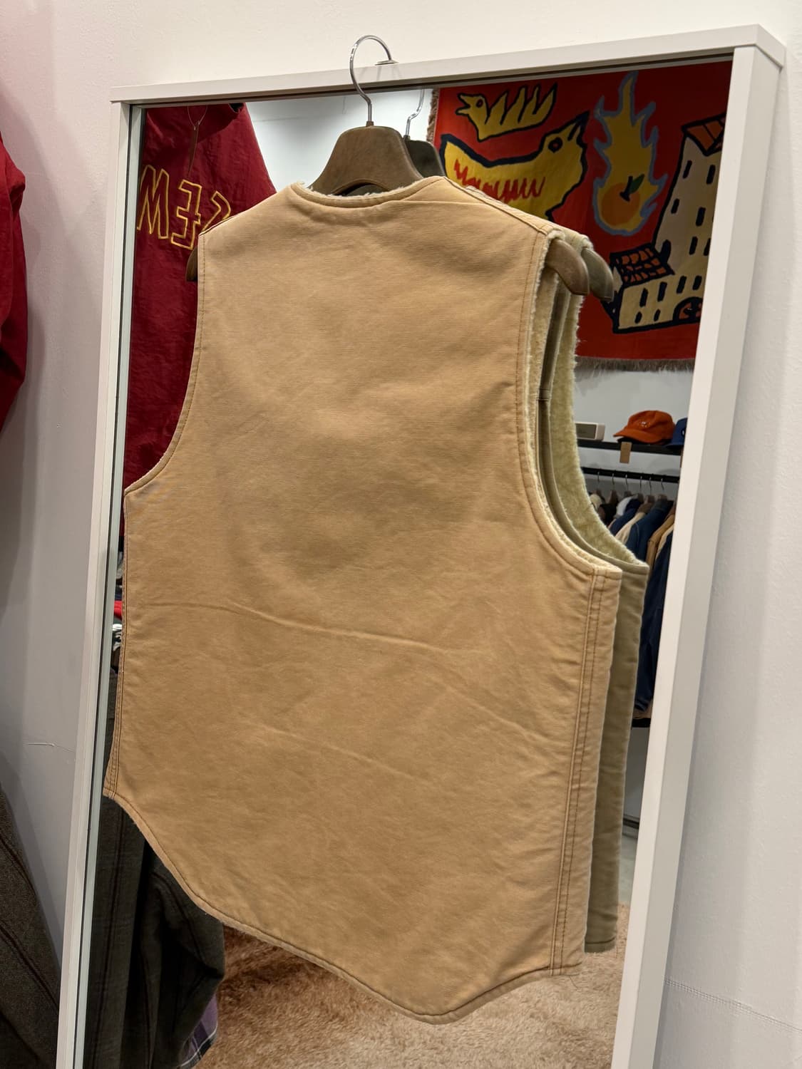 80s Carhartt 칼하트 덕 캔버스 워크 베스트 (USA) 상품이미지7