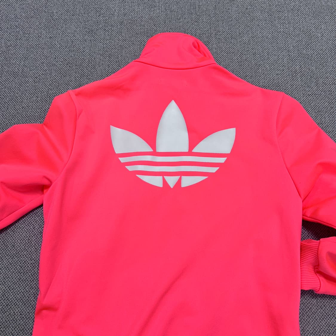 아디다스 우먼스 빅로고 네온핑크 파이어버드 져지(90) 상품이미지5