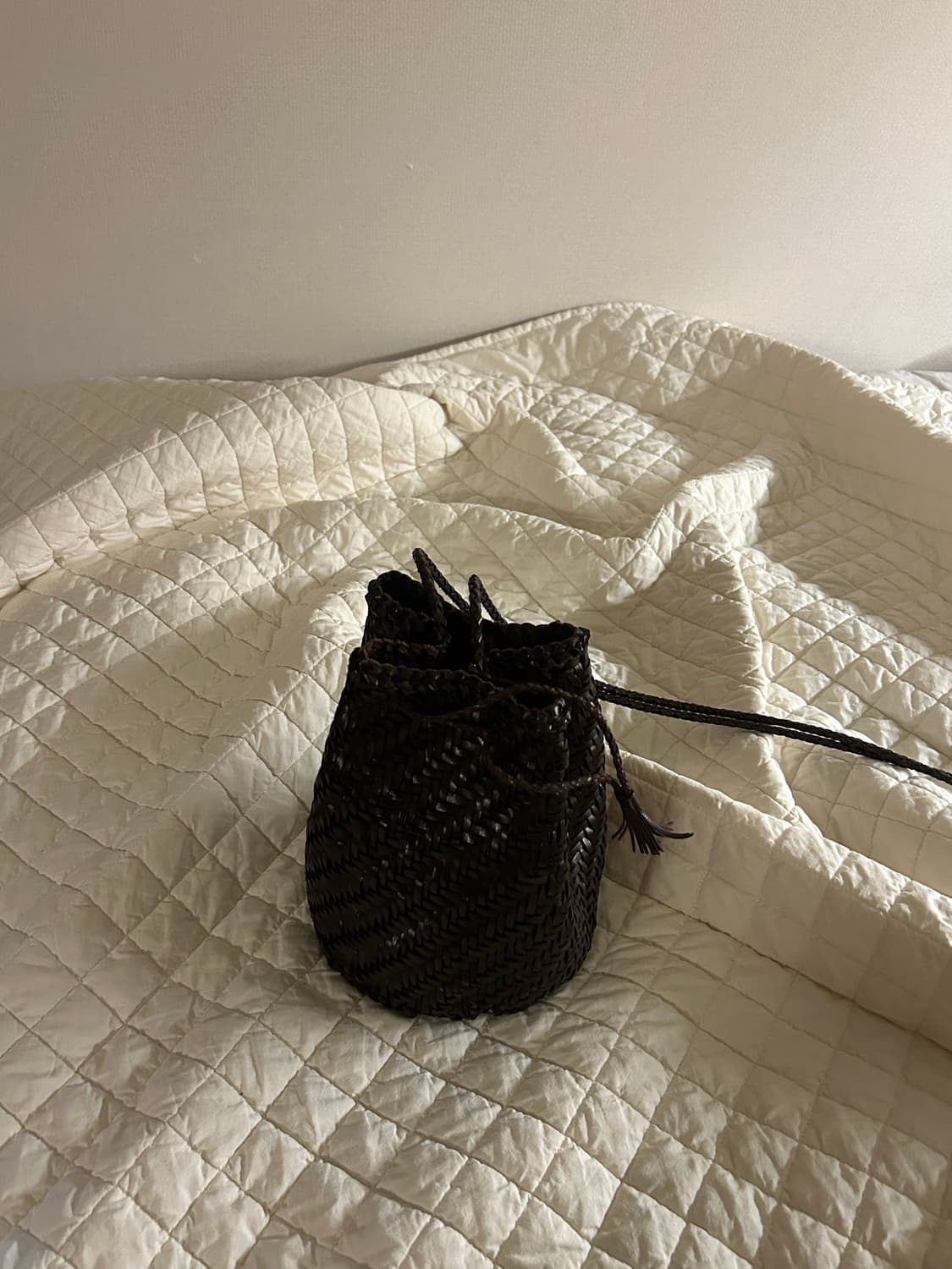 드래곤디퓨전 드래곤백 폼폼 더블 복조리 점프 백 다크브라운 + 이너백 상품이미지2