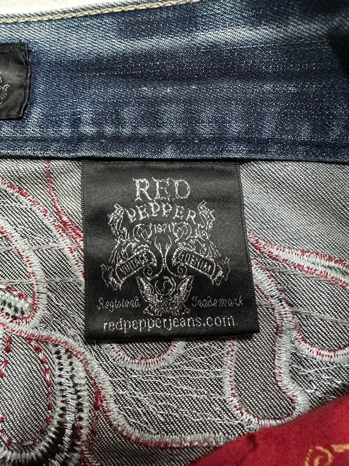 RED PEPPER 자수 팬츠 상품이미지8