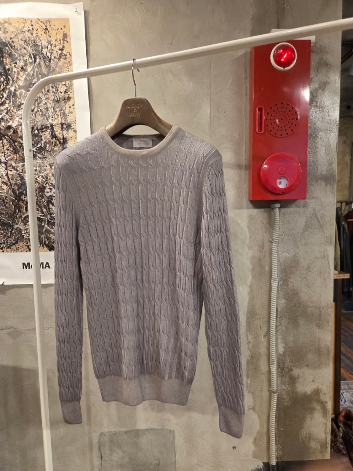 그랑싸소 케이블니트 상품이미지5