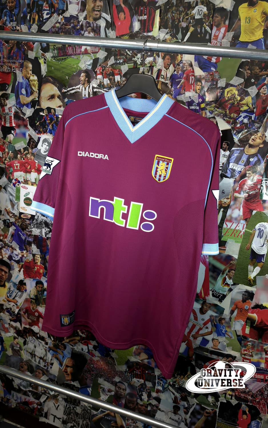 아스톤빌라 01-02 지놀라 유니폼 상품이미지2