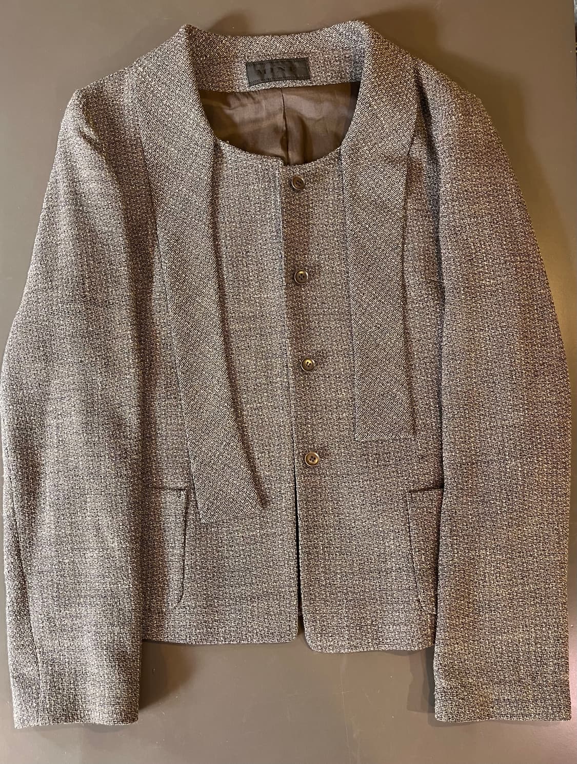 마인 리본 디테일 블레이저 상품이미지8