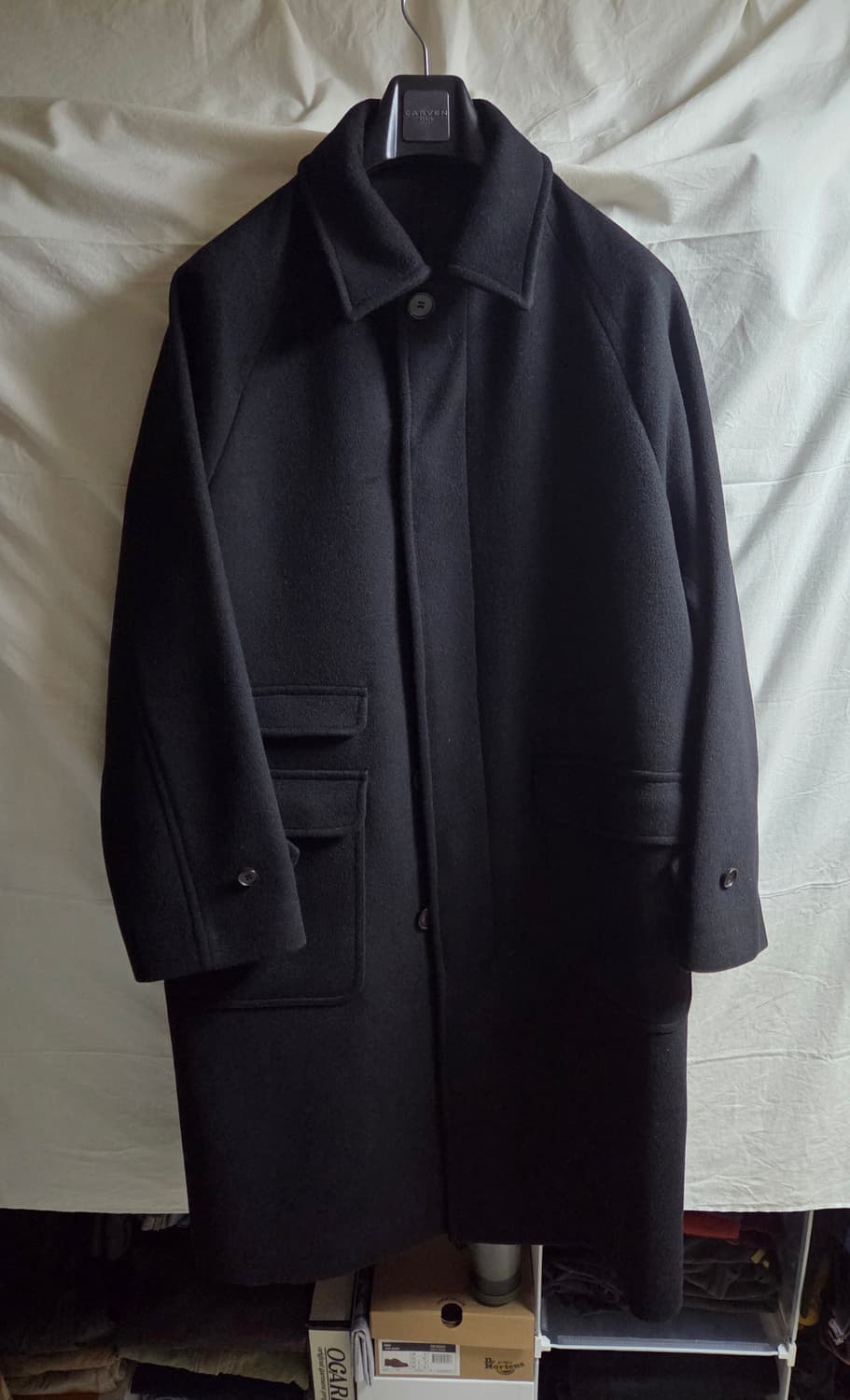 아트이프액츠 발마칸 코트 블랙 L(105) 상품이미지1