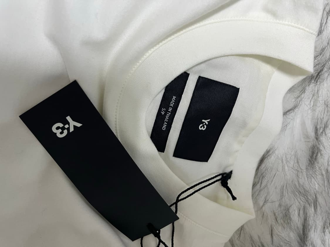[L] Y-3 블러 로고 티셔츠 상품이미지6
