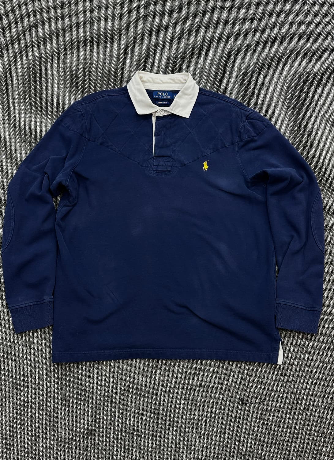 폴로 랄프로렌 네이비 럭비 티셔츠 상품이미지1