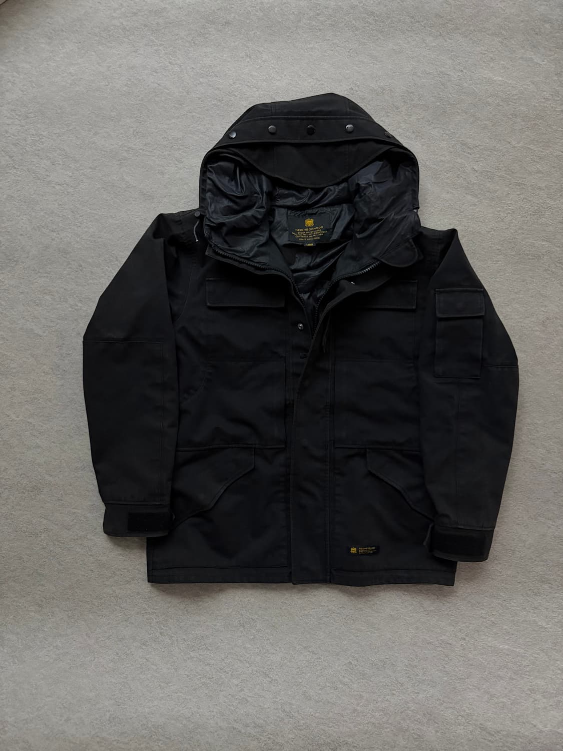 네이버후드 밀리터리 후드 필드자켓 상품이미지1