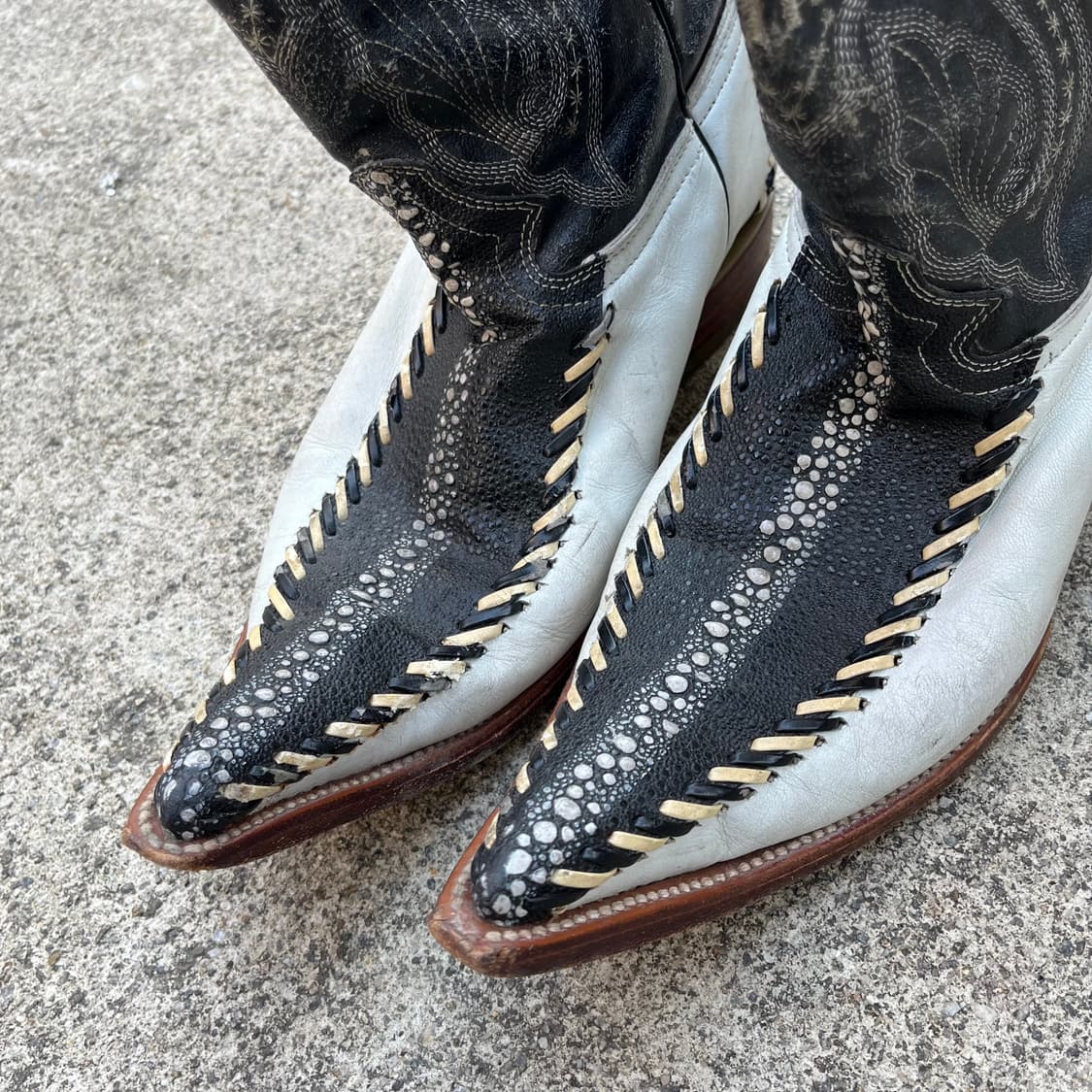 빈티지 멕시칸 웨스턴 부츠 (265) 상품이미지5