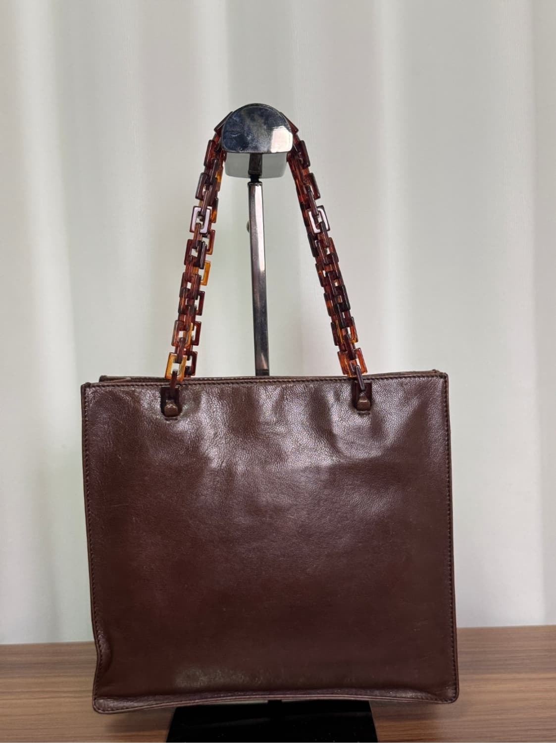 빈티지 프라다 미니 토트 (고이비토 정품 감정서 0) 상품이미지4