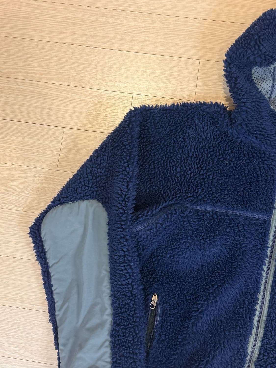 파타고니아 리듬 후디 네이비 made in usa 상품이미지4