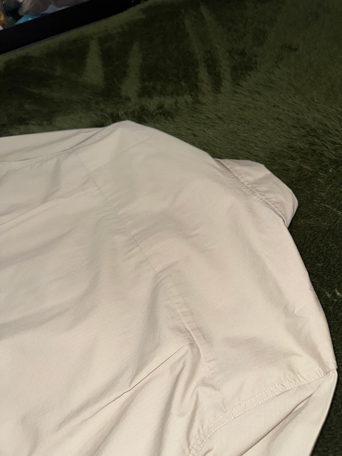 [XL] 스노우피크 재팬 TAKIBI SPEC 립스탑 셔츠 오프화이트 상품이미지9