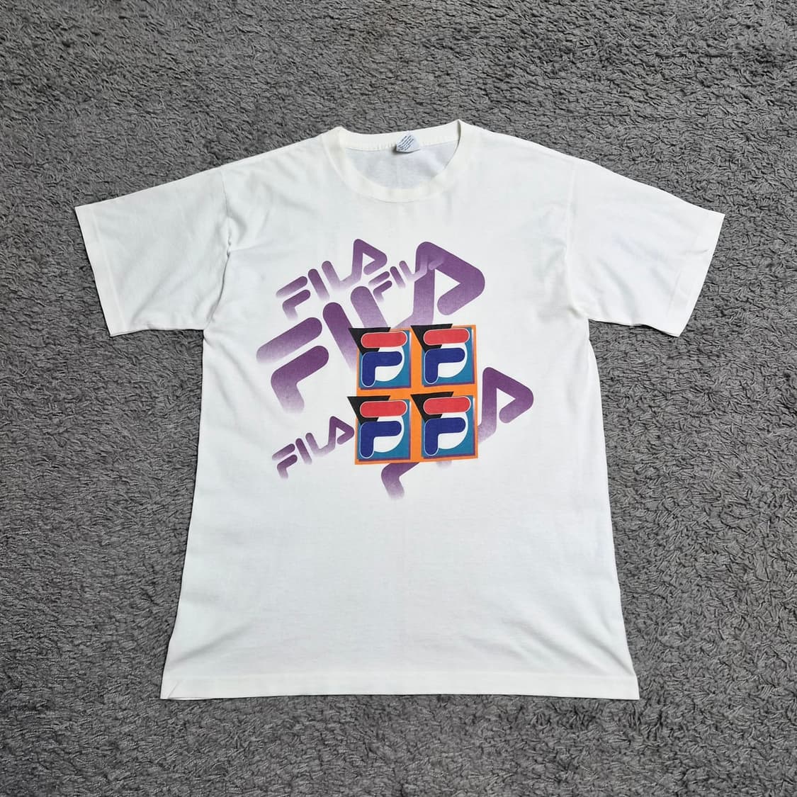 fila 휠라 90s made in usa 미국 반팔 티셔츠 빈티지  상품이미지1