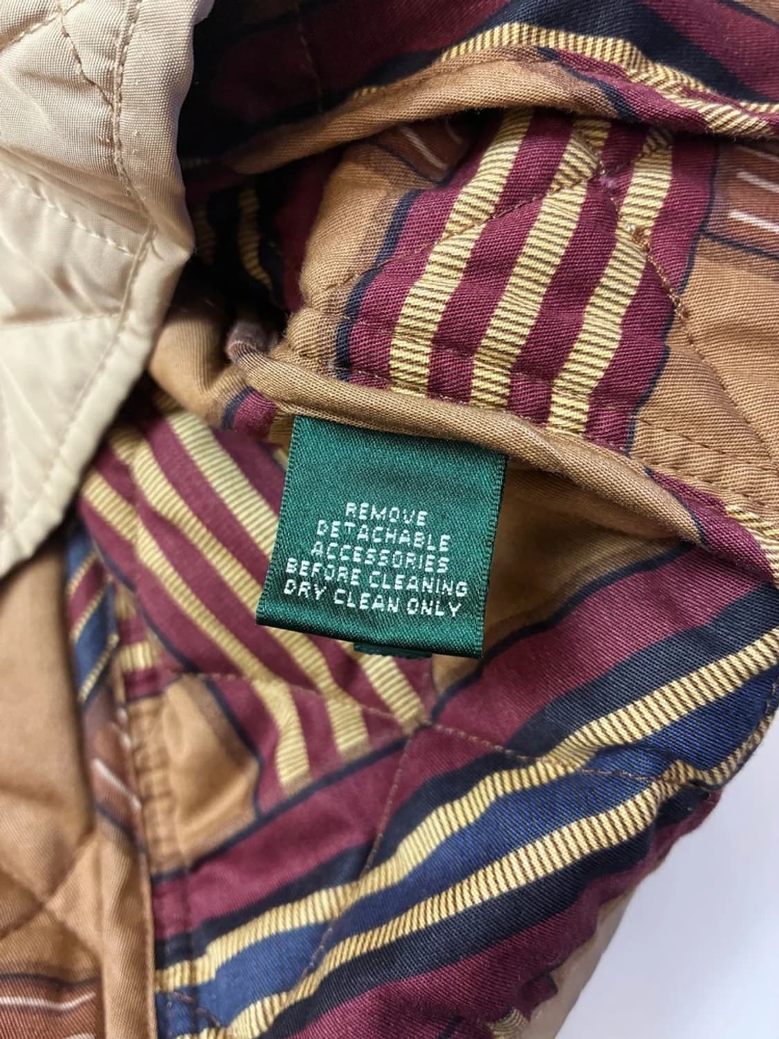 로렌 랄프로렌 00's 가죽 배색 퀼팅 자켓 PN5707 상품이미지7