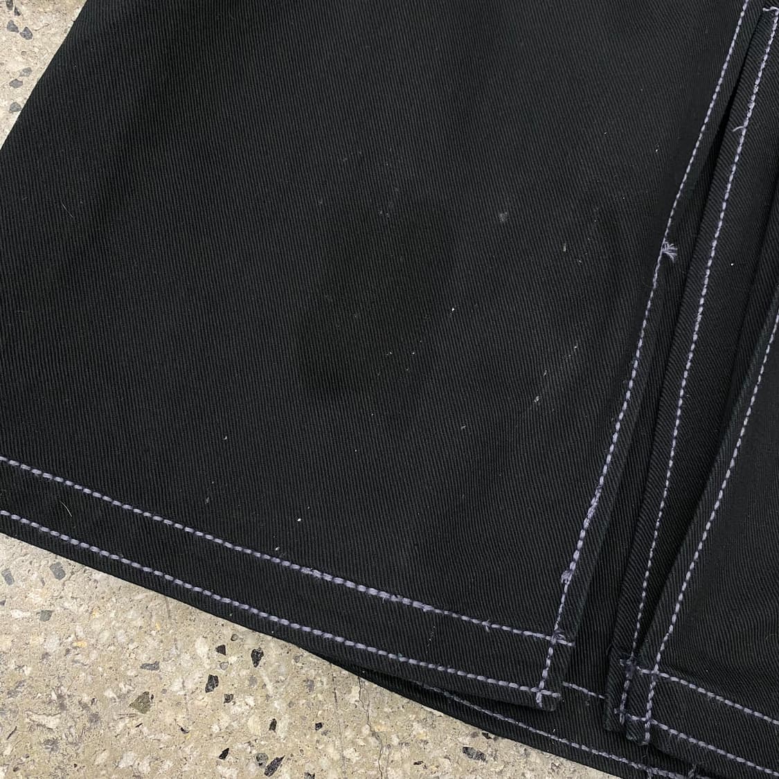 Japaese 일본 빈티지 블랙 코튼 자켓 상품이미지6