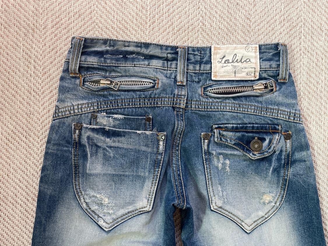 빈티지 Lolita jeans 디스트로이드 쇼츠  상품이미지2