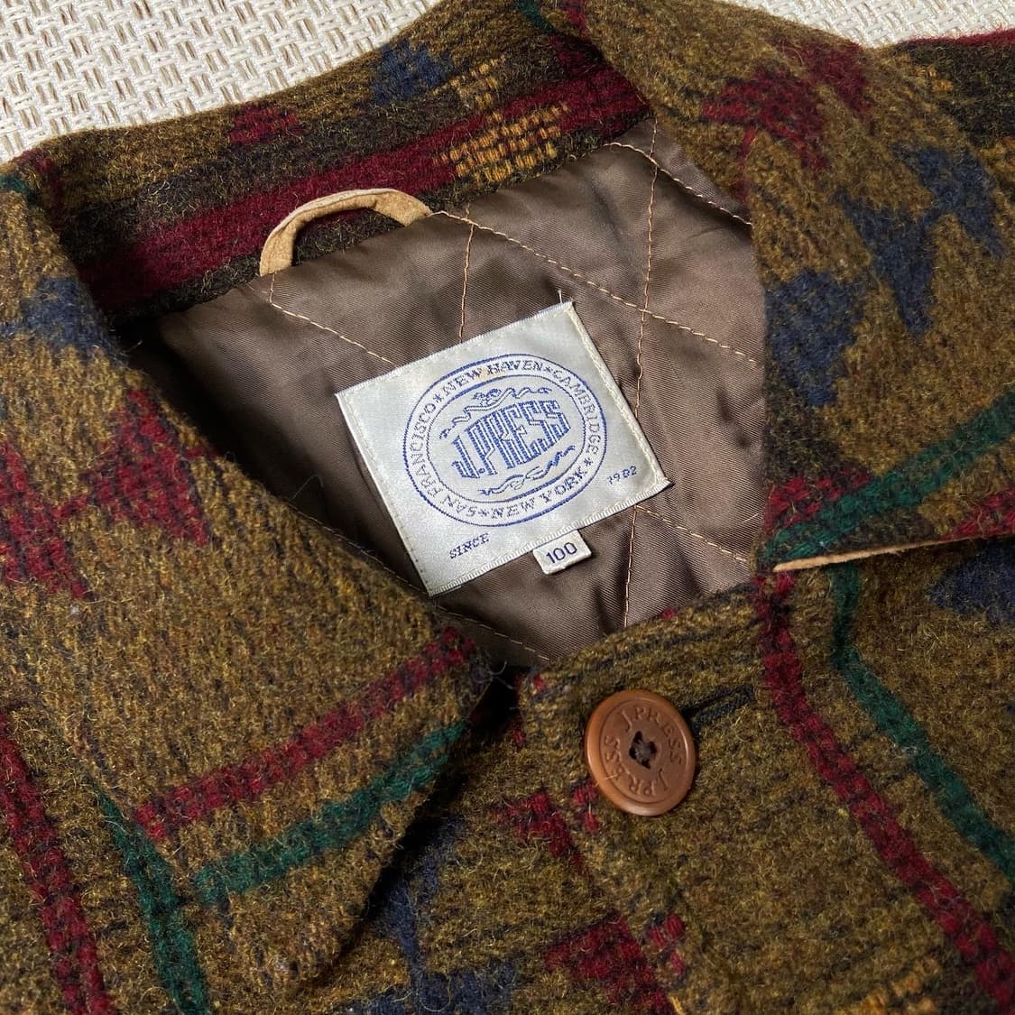 (100-103) 8-90’s 제이프레스 울 헌팅 코트 상품이미지7