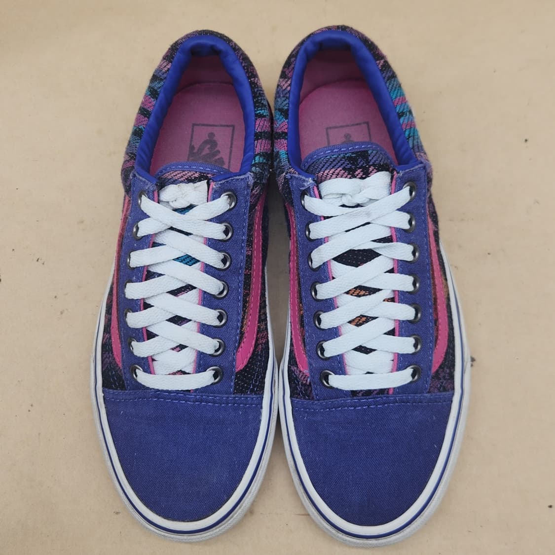 반스 올드스쿨 유니크 퍼플 스니커즈 250 상품이미지2