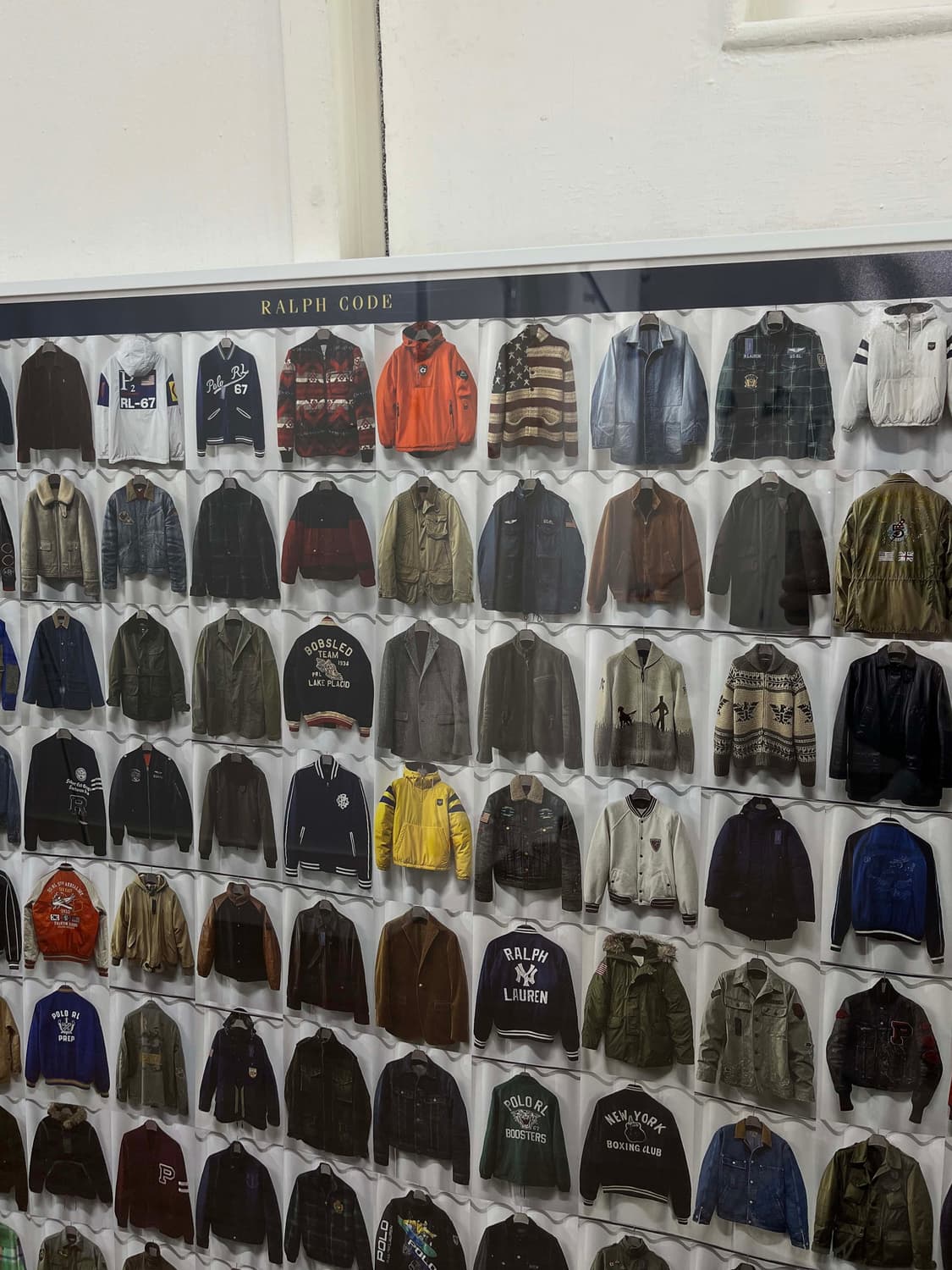 폴로 랄프로렌 아카이브 165피스 아우터 아트웍 액자 상품이미지4