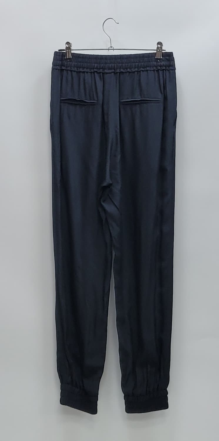 SISLEY 시슬리 레이온 밴딩 조거 팬츠 / 여 42 (67) 블랙
 상품이미지2