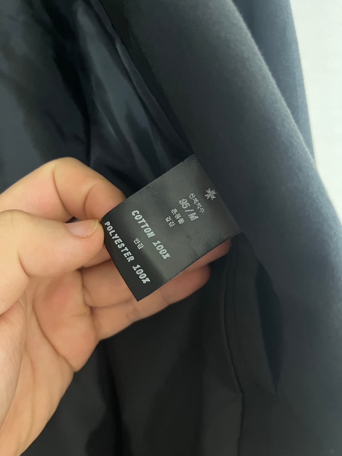 토니웩 울 트렌치코트 블랙 상품이미지4