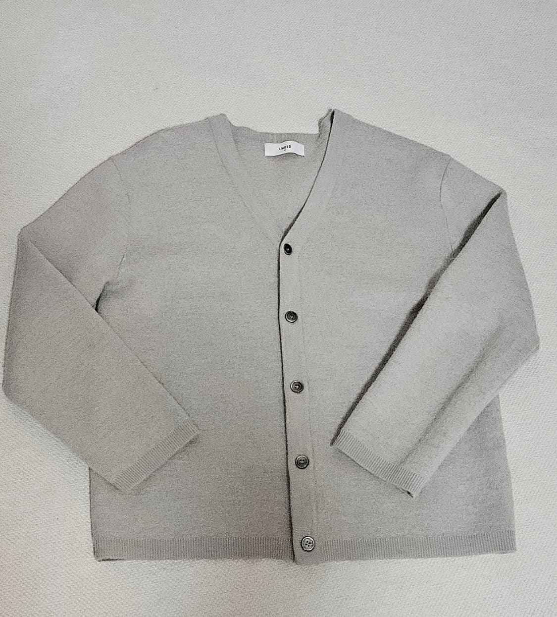 엘무드 세미오버 크롭 가디건 48사이즈 상품이미지1