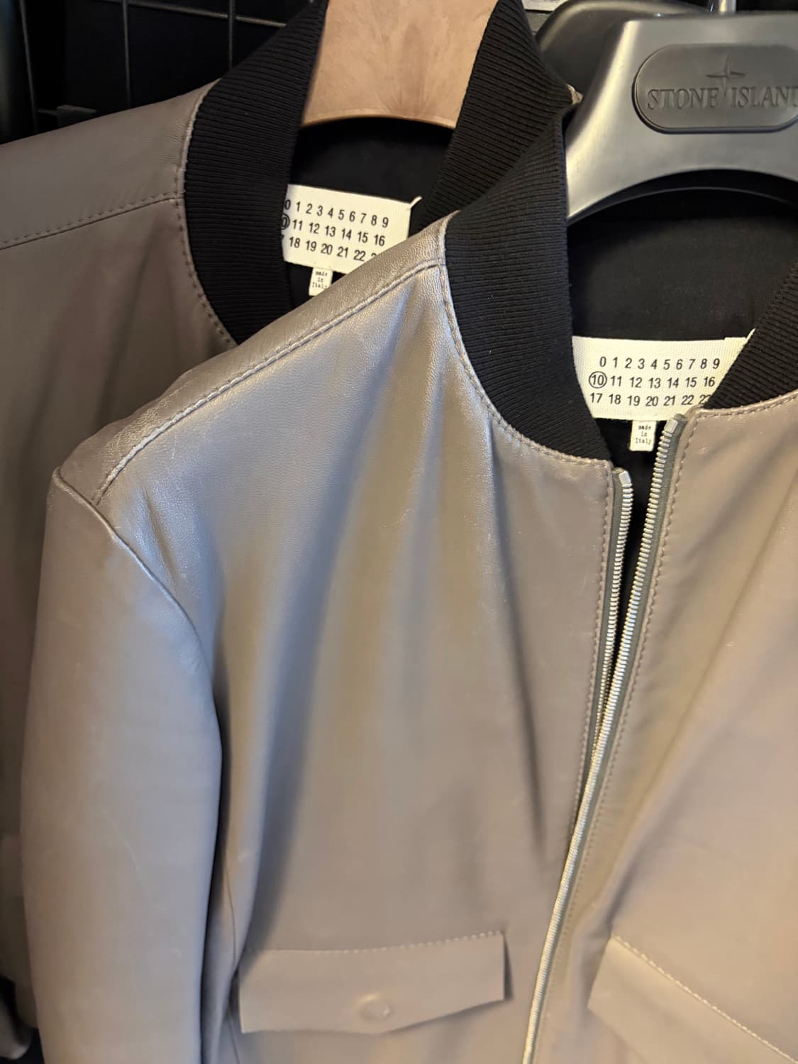 15ss 마르지엘라 레더 자켓 상품이미지3