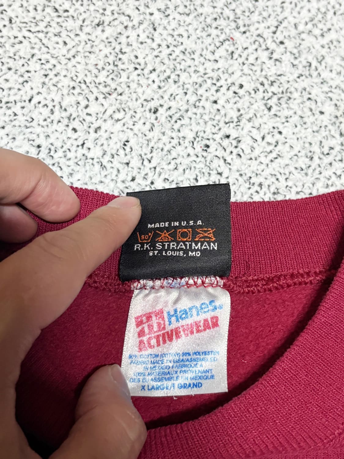 90s Vintage 할리 데이비슨 OKC 12주년 프로모션 스웻셔츠 상품이미지4