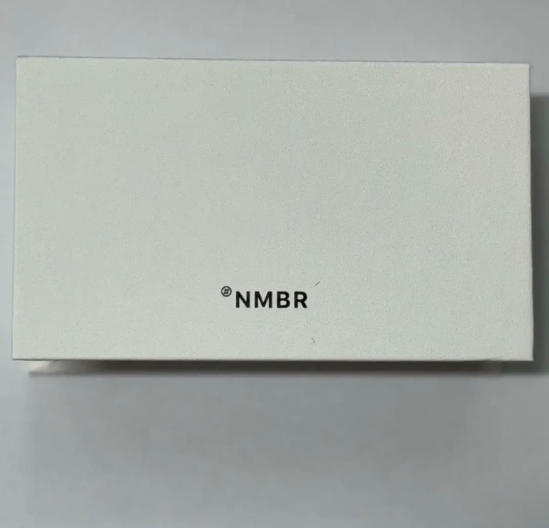 넘버링 코일 반지 실버 #8407 상품이미지4