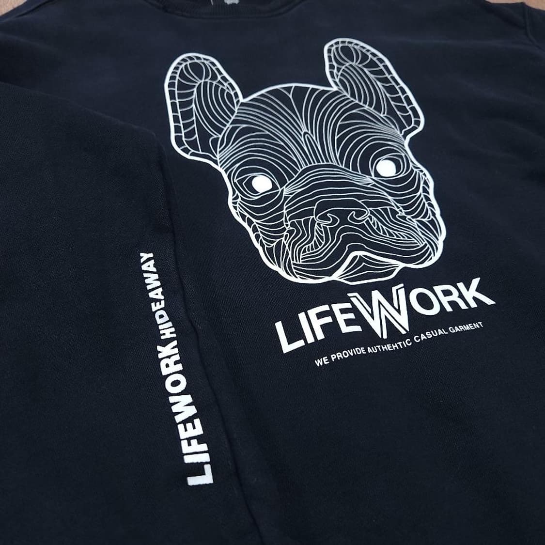 바배) 라이프워크 빅로고 맨투맨  상품이미지2