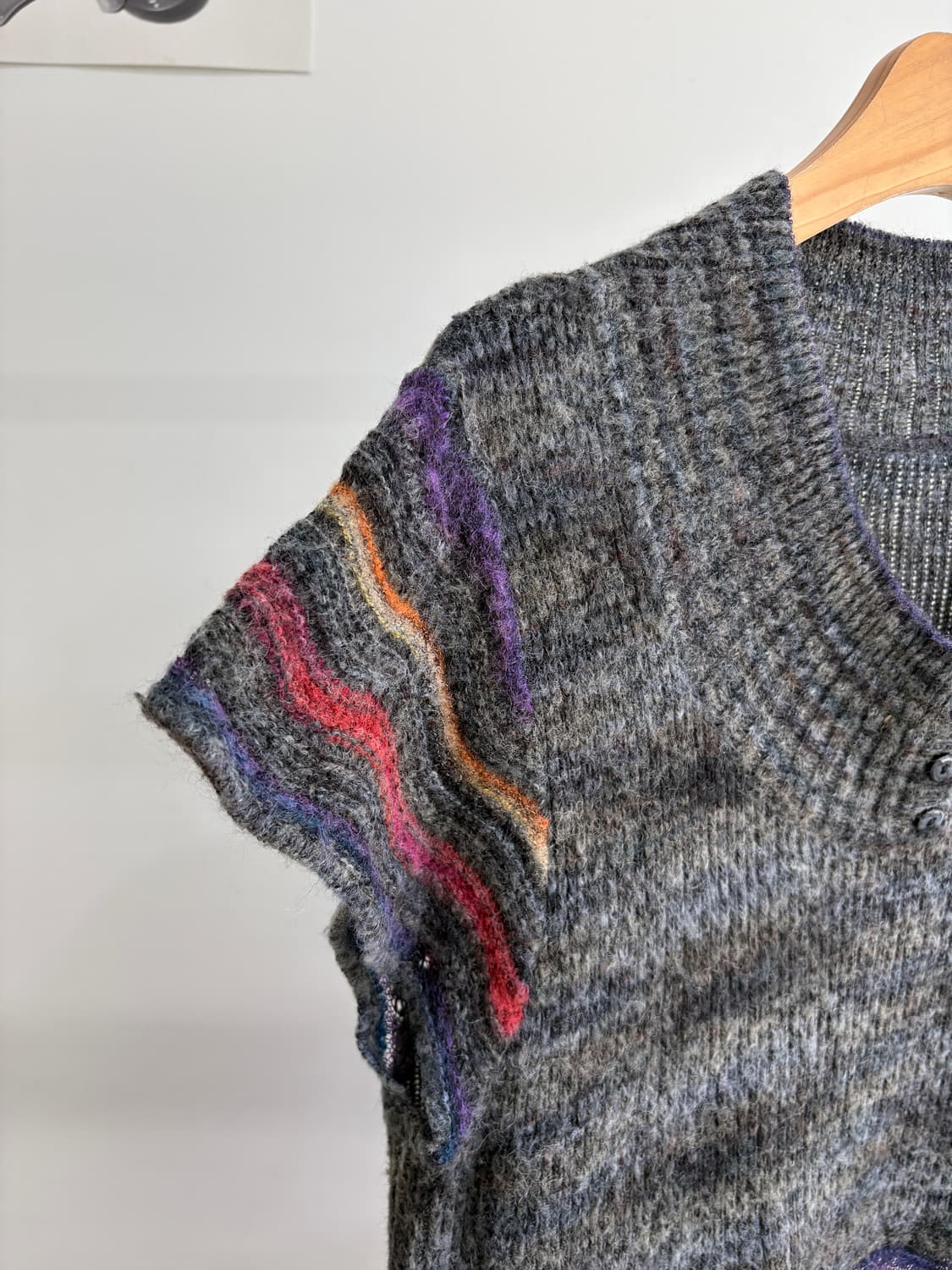 ARIEL (Made in Japan) 브이넥 니트 상품이미지3