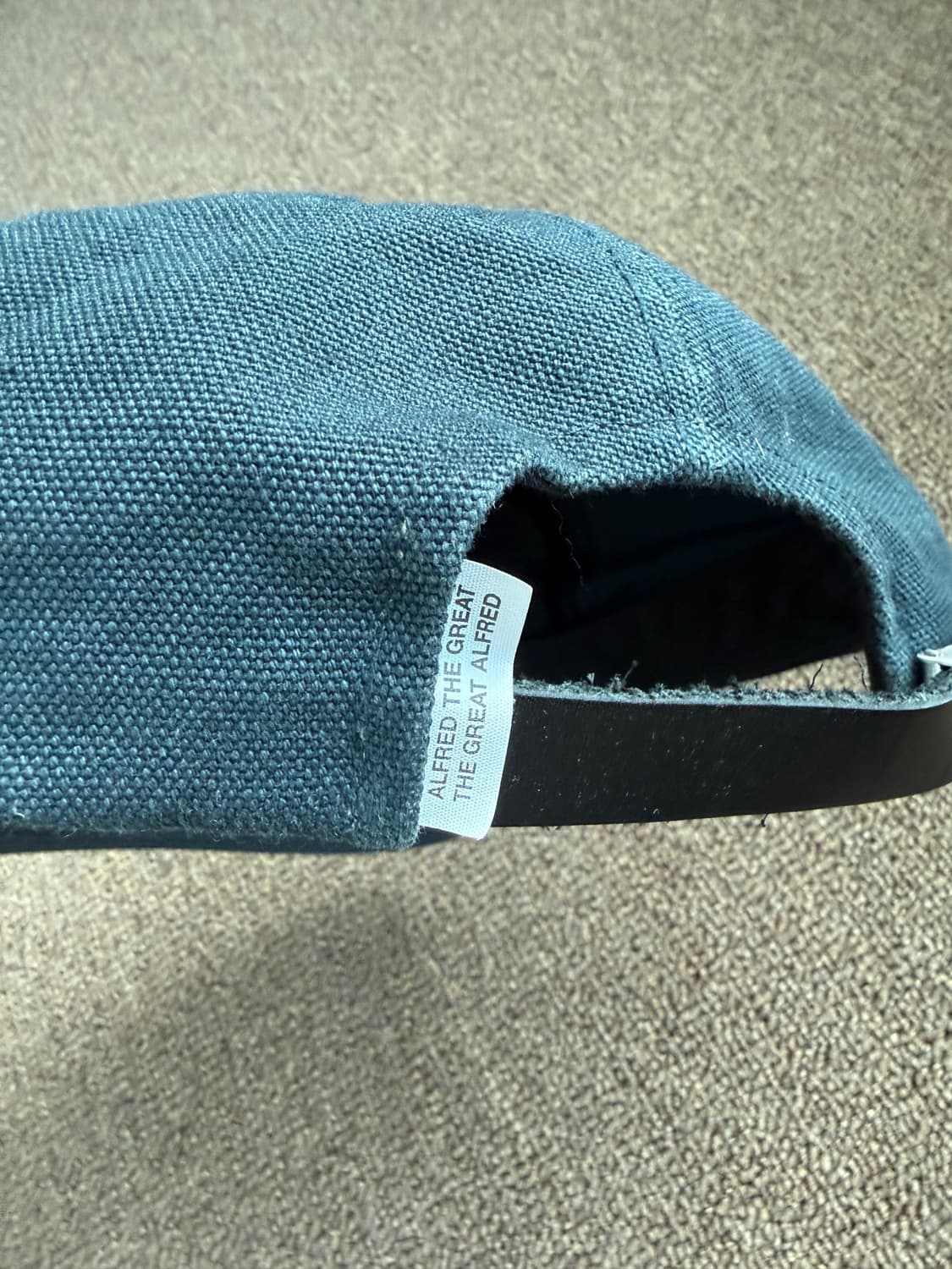 헤리티지플로스 알프레드 6패널 캡 차콜 상품이미지3