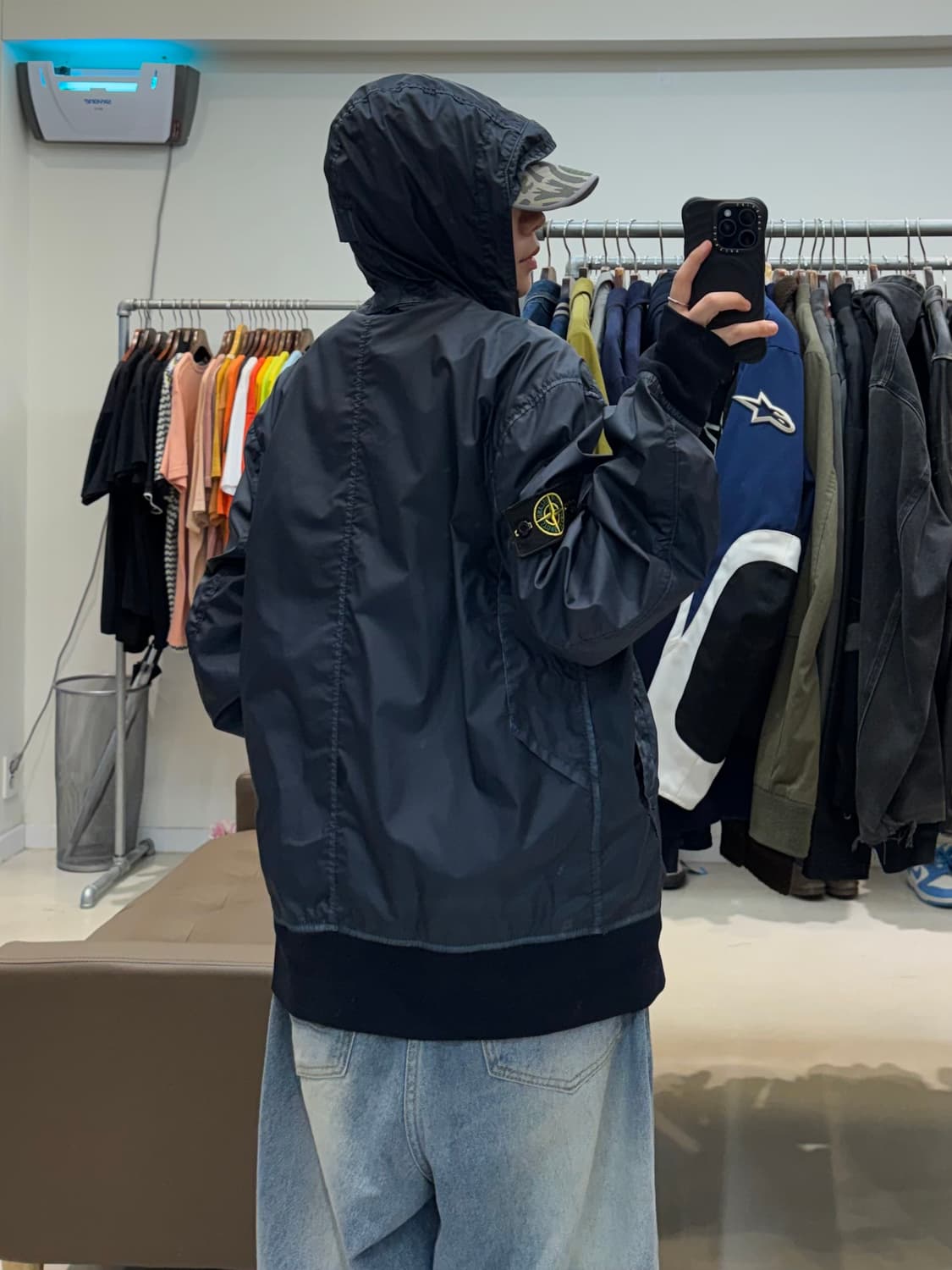 스톤아일랜드 무솔라 고마타 후디드 자켓 상품이미지6
