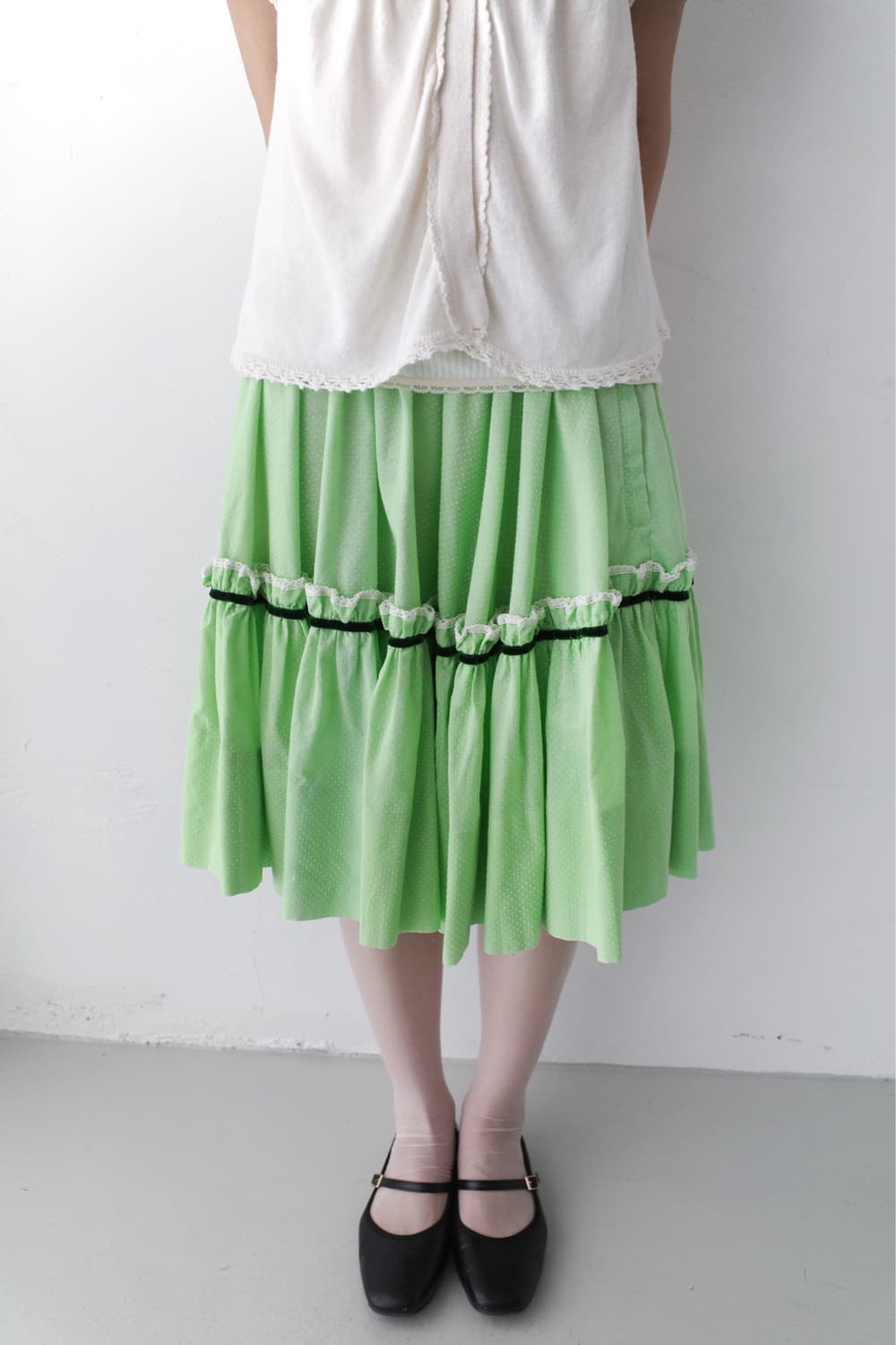 frill cancan skrit 상품이미지5