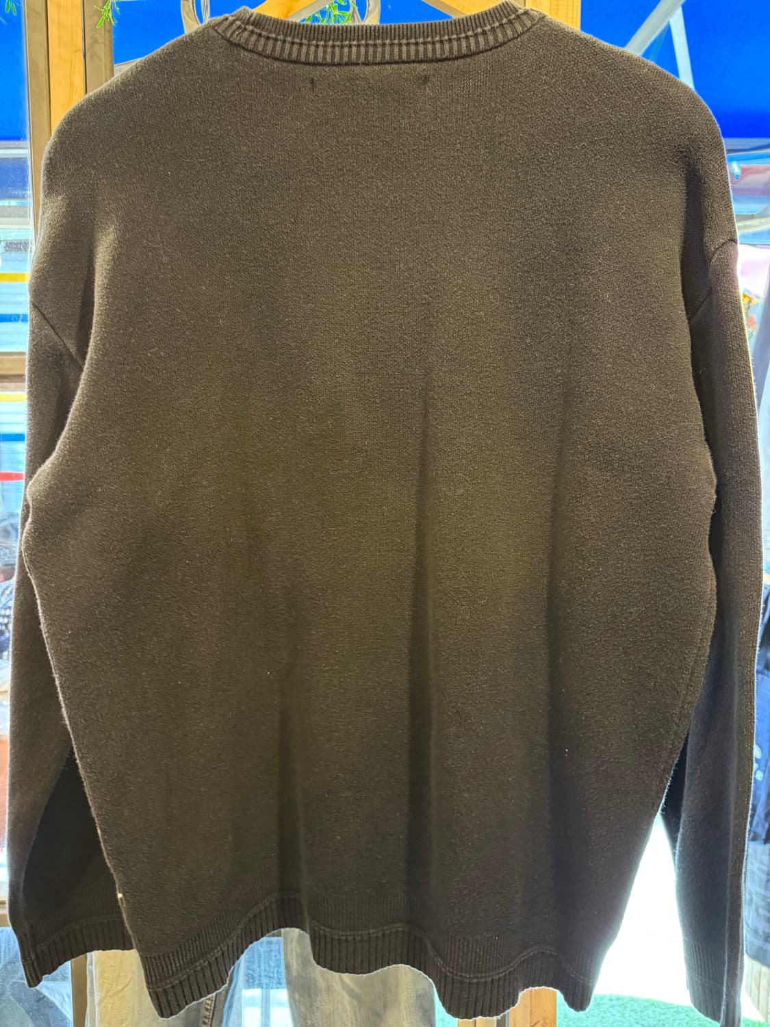 지오송지오 고양이 니트 스웨터 블랙 상품이미지4